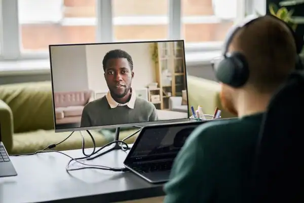 image of online mediation Bury in progress.