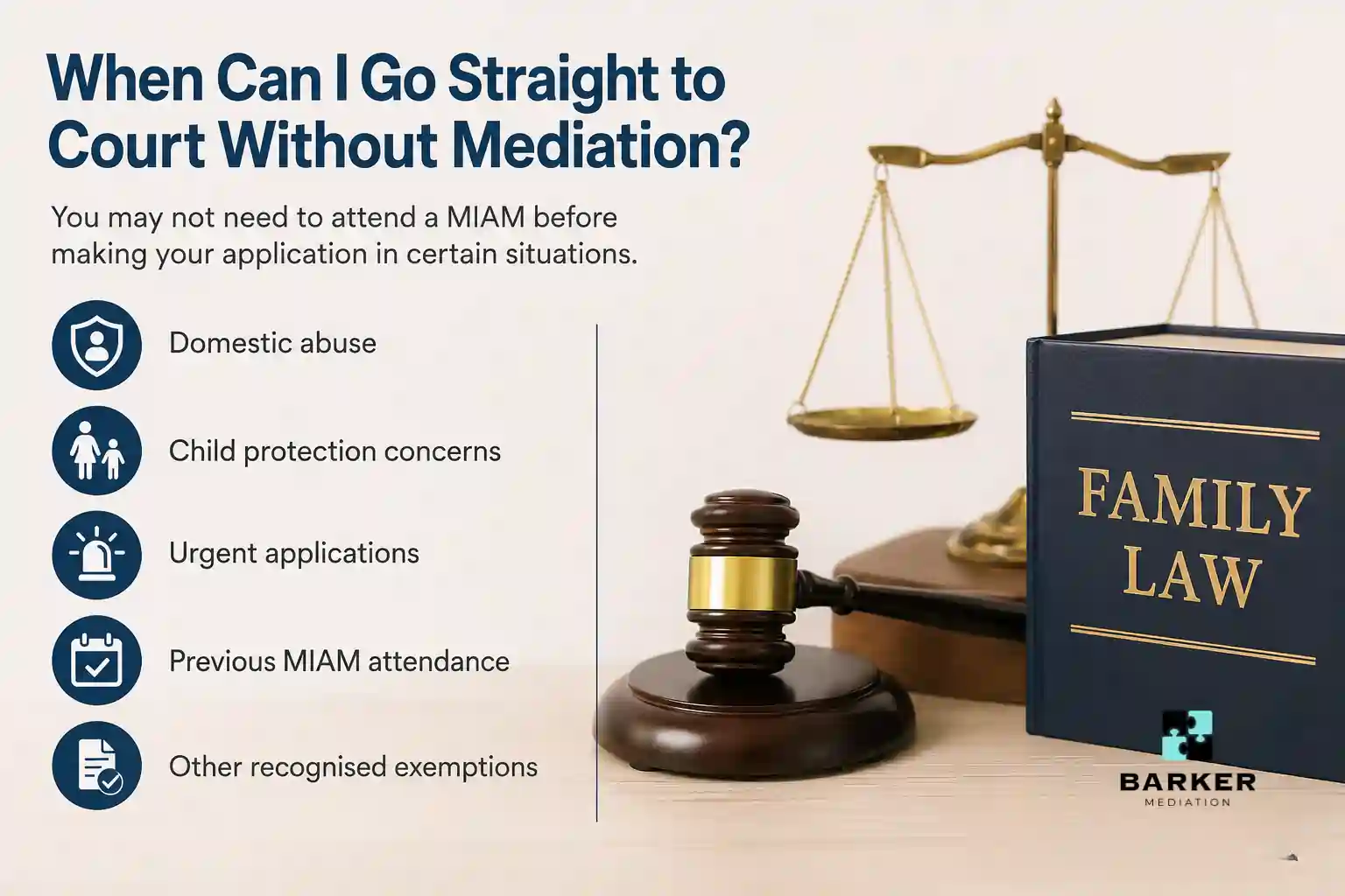 When Can I Go Straight to Court Without Mediation Bury?