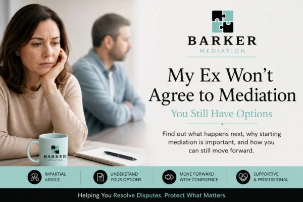My Ex Won't Agree to Mediation Bury